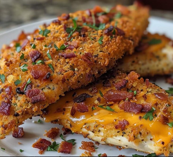 Cheddar Bacon Chicken Tenders Food Recipes