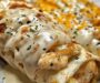 Cheesy Chicken Alfredo Wraps