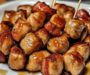 Maple Glazed Bacon Chicken Bites