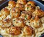 Garlic Butter Chicken Bites with Creamy Parmesan Pasta