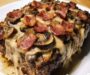 Bacon Mushroom Swiss Cheese Meatloaf – this will blow your mind! 