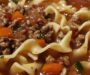 Hamburger Noodle Soup