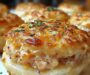 Crab Stuffed Cheddar Bay Biscuits with Lemon Butter Sauce