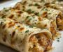 Cheesy Garlic Chicken Wraps