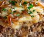 French Onion Crockpot Meatloaf 