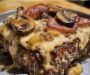 Bacon Mushroom Swiss Cheese Meatloaf 