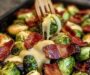 Honey-Glazed Roasted Brussels Sprouts with Bacon