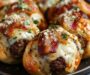 Garlic Parmesan Bacon Cheeseburger Bombs