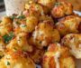 Cheesy Cauliflower Bites