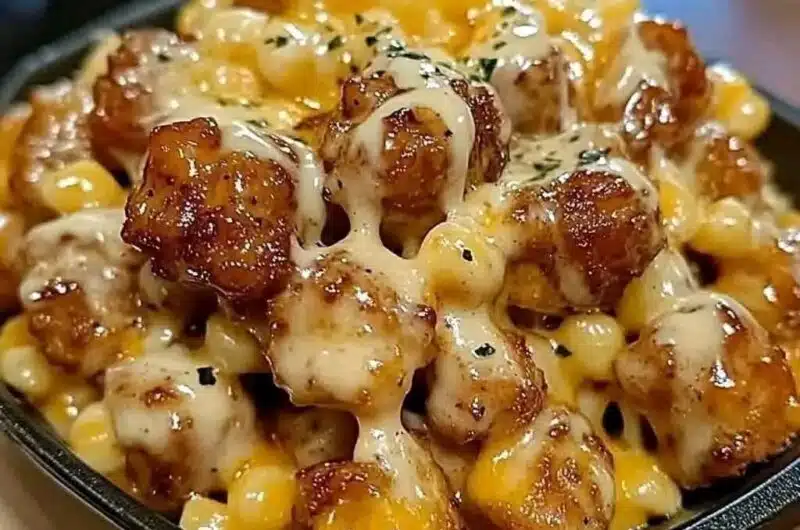 Creamy Honey Pepper Chicken Mac and Cheese Delight