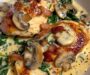 Decadent Creamy Garlic Mushroom & Spinach Chicken 